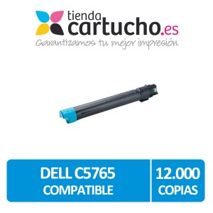 Toner Cyan Dell C5765/C5765DN Compatible (593-BBDB/M3TD7) PERTENENCIENTE A LA REFERENCIA Cartouches DELL C5765