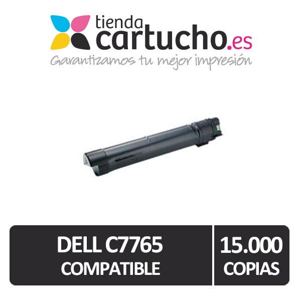 Toner Noir Dell C7765/C7765DN Compatible (593-BBDD/J6DTH) Toner Noir Dell C7765/C7765DN Compatible (593-BBDD/J6DTH)