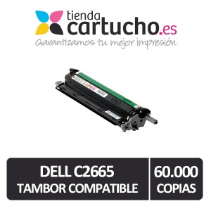 Tambor Negro Dell C2660DN/C2665DNF/C3760/C3765DNF Compatible (724-10352) PERTENENCIENTE A LA REFERENCIA Cartouches DELL C2660