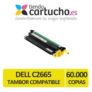 Tambor Amarillo Dell C2660DN/C2665DNF/C3760/C3765DNF Compatible (724-10352) PERTENENCIENTE A LA REFERENCIA Cartouches DELL C2660