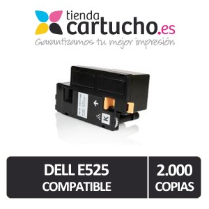 Toner Negro Dell E525W Compatible (593-BBLN/H3M8P/DPV4T) PERTENENCIENTE A LA REFERENCIA Cartouches DELL E525