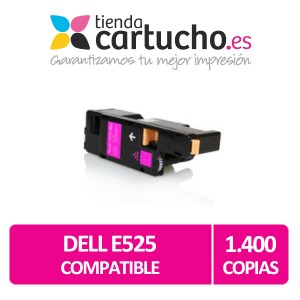 Toner Magenta Dell E525W Compatible (593-BBLZ/WN8M9/G20VW) PERTENENCIENTE A LA REFERENCIA Cartouches DELL E525