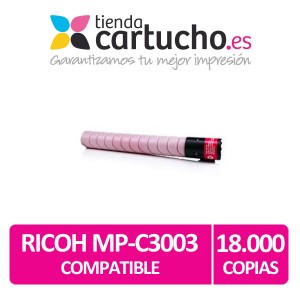 Toner Ricoh Aficio MPC3003 / 3503 Magenta Compatible PARA LA IMPRESORA Cartouches Ricoh Aficio MPC3003SP