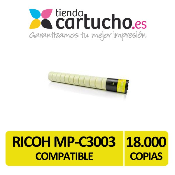 Toner Ricoh Aficio MPC3003 / 3503 Jaune Compatible Toner Ricoh Aficio MPC3003 / 3503 Jaune Compatible