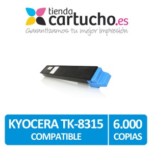 Toner Kyocera TK-8315 Cyan Compatible PERTENENCIENTE A LA REFERENCIA Toner Kyocera TK-8315