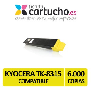 Toner Kyocera TK-8315 Amarillo Compatible PERTENENCIENTE A LA REFERENCIA Toner Kyocera TK-8315
