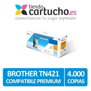 Toner Brother TN421 / TN423 / TN426 Compatible Premium Cyan PERTENENCIENTE A LA REFERENCIA Toner Brother TN-421 / TN-423 / TN-426