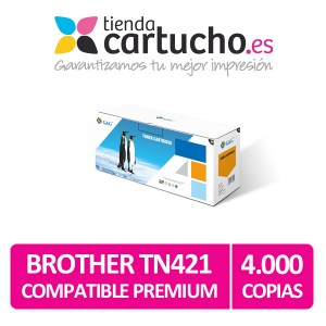 Toner Brother TN421 / TN423 / TN426 Compatible Premium Magenta PERTENENCIENTE A LA REFERENCIA Toner Brother TN-421 / TN-423 / TN-426