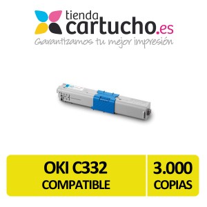 Toner OKI C332 / MC363 / MD363 Compatible Amarillo PERTENENCIENTE A LA REFERENCIA OKI C332 / MC363 / MD363