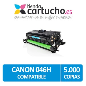 Toner Canon 046H Compatible Cyan PARA LA IMPRESORA Toner imprimante Canon I-Sensys LBP 653CDW