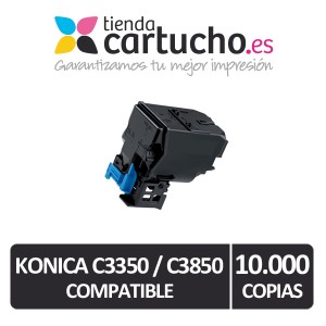 Toner Konica Minolta C3350 / C3850 Compatible Negro PERTENENCIENTE A LA REFERENCIA Cartouches Konica Minolta C3350 / C3850