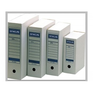 DEFINICLAS Caja archivo definitivo Folio prolongado PACK 10 388 x 275 x116mm Carton