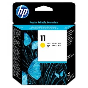 Cabezal de impresión amarillo HP 11 (C4813A) PARA LA IMPRESORA Cartouches d'encre HP Designjet 500