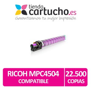 Toner Ricoh MPC4504 Magenta Compatible PARA LA IMPRESORA Cartouches Ricoh Aficio MPC5504 / A / SP
