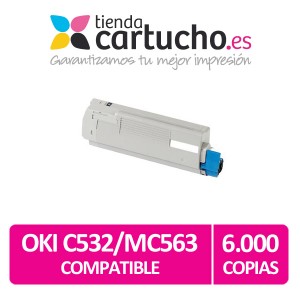 Toner OKI C532 Compatible Magenta PERTENENCIENTE A LA REFERENCIA OKI C532