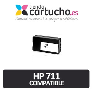 HP 711 Negro Compatible PERTENENCIENTE A LA REFERENCIA Cartouches d'encre HP 711