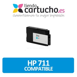 HP 711 Cyan Compatible PERTENENCIENTE A LA REFERENCIA Cartouches d'encre HP 711