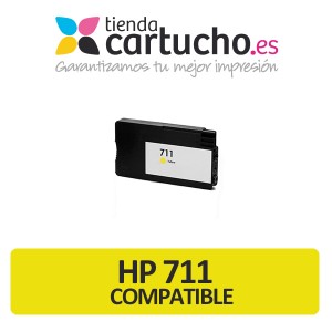 HP 711 Amarillo Compatible PERTENENCIENTE A LA REFERENCIA Cartouches d'encre HP 711