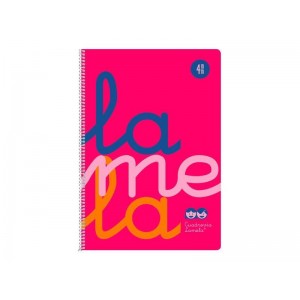 LAMELA Cuaderno Folio polipropileno C4 80 hojas 90 grs amarillo 
