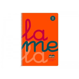 LAMELA Cuaderno Folio polipropileno C4 80 hojas 90 grs amarillo 