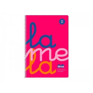 LAMELA Cuaderno Folio polipropileno C4 80 hojas 90 grs amarillo 