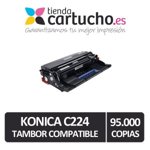 Tambor Konica Minolta C224 Negro PERTENENCIENTE A LA REFERENCIA Cartouches Konica Minolta C224 / C284