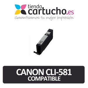 Canon CLI-581 Compatible Negro PERTENENCIENTE A LA REFERENCIA Canon CLI581