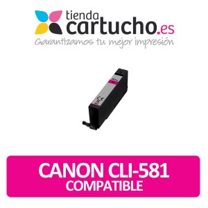 Canon CLI-581 Compatible Magenta PARA LA IMPRESORA Cartouches d'encre Canon Pixma TR8550