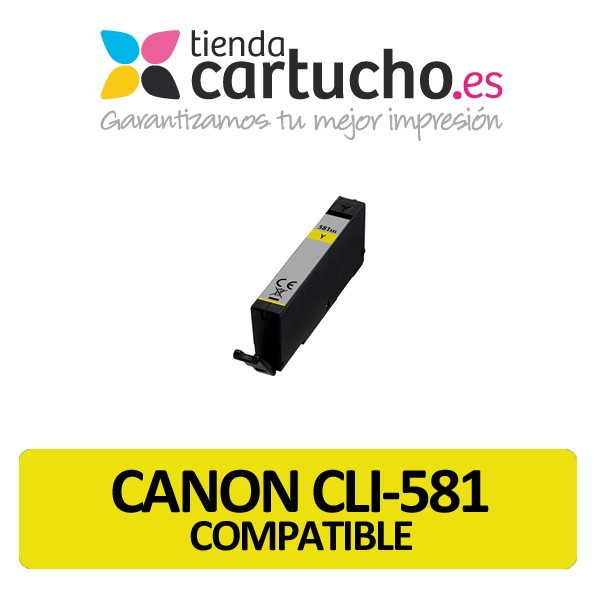 Canon CLI-581 Compatible Jaune Canon CLI-581 Compatible Jaune