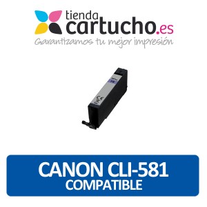 Canon CLI-581 Compatible Blau Photo PARA LA IMPRESORA Cartouches d'encre Canon Pixma TS6150