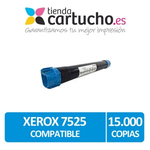Toner Xerox WF7525 Compatible Cyan PERTENENCIENTE A LA REFERENCIA Toner Xerox WorkCentre 7525 / 7535 / 7545 / 7830