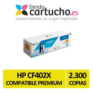 Toner HP CF402X (201X) Compatible Premium Amarillo PERTENENCIENTE A LA REFERENCIA Toner HP 201A / 201X