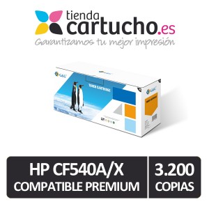 Toner HP CF540X Negro Compatible Premium PERTENENCIENTE A LA REFERENCIA Toner HP 203A / 203X
