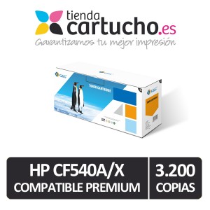 Toner HP CF540X Negro Compatible Premium PARA LA IMPRESORA Toner HP Color LaserJet Pro MFP M281FDW - FDN