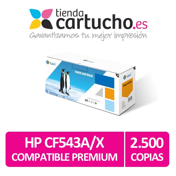 Toner HP CF543X Magenta Compatible Premium Toner HP CF543X Magenta Compatible Premium