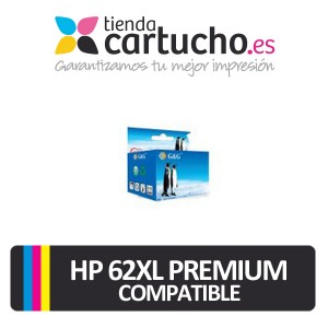 HP 62XL Color Compatible Premium PERTENENCIENTE A LA REFERENCIA Cartouches d'encre HP 62 / 62XL