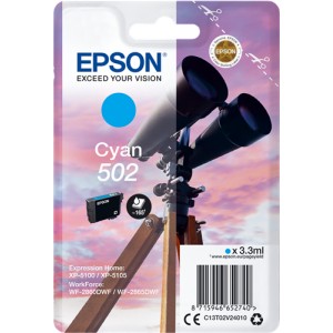 Epson 502 Multipack Original (C13T02V64010) PERTENENCIENTE A LA REFERENCIA Encre Epson 502/502XL