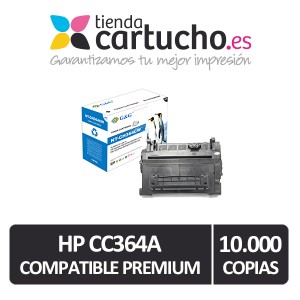 Toner Compatible HP CC364A Premium PERTENENCIENTE A LA REFERENCIA Toner HP 64A / 64x