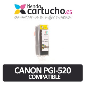 CARTUCHO COMPATIBLE CANON CLI-520 NEGRO ALTA CAPACIDAD PARA LA IMPRESORA Cartouches d'encre Canon Pixma MP980