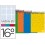 Cuaderno espiral liderpapel bolsillo 16º apaisado tapa blanda BQ01