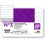 Ficha liderpapel rayada nº3 100x150mm paquete de 100 180g FR03
