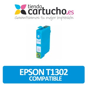 CARTUCHO COMPATIBLE EPSON T1302 CYAN PERTENENCIENTE A LA REFERENCIA Encre Epson T1301/2/3/4