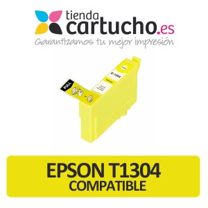 CARTUCHO COMPATIBLE EPSON T1304 AMARILLO PARA LA IMPRESORA Epson WorkForce WF-3530DTWF