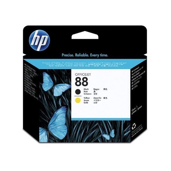 HP 88 NOIR/JAUNE Tête ORIGINAL HP 88 NOIR/JAUNE Tête ORIGINAL