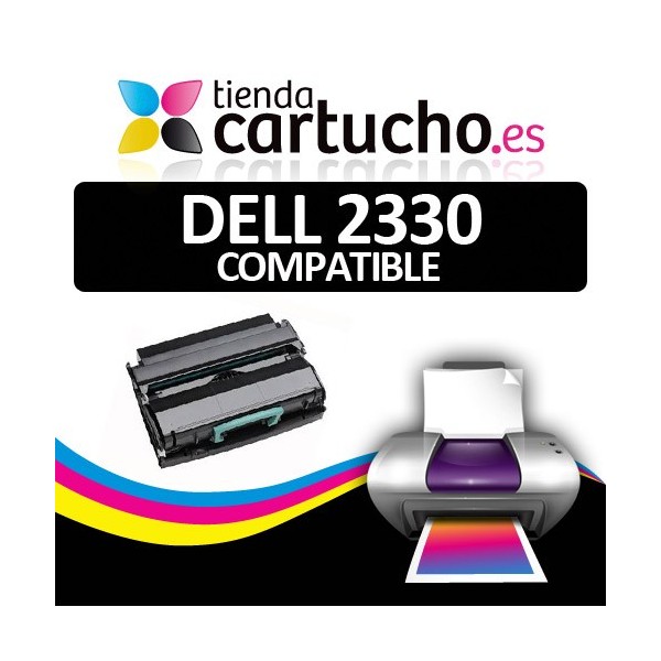 Toner DELL 2330 compatible, remplacer le toner original REF. 593-10335 Toner DELL 2330 compatible, remplacer le toner original REF. 593-10335