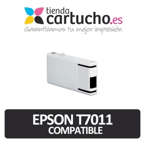 EPSON Compatible T7011 NEGRO (7.011 BK) PERTENENCIENTE A LA REFERENCIA Encre Epson T7011/2/3/4