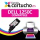 Toner Magenta Dell 1250c - 1350cnw - 1355n - 1355cnw de alta capacidad (2000 pag)