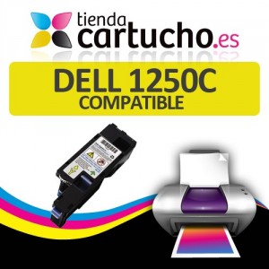Toner Amarillo Dell 1250c - 1350cnw - 1355n - 1355cnw de alta capacidad (2000 pag) PERTENENCIENTE A LA REFERENCIA Cartouches DELL 1250/1350/1355