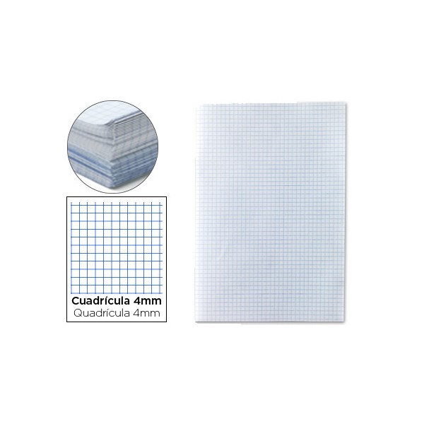 Papel florete liderpapel cuadro 4mm 60g/m2 paquete de 250. Papel florete liderpapel cuadro 4mm 60g/m2 paquete de 250.