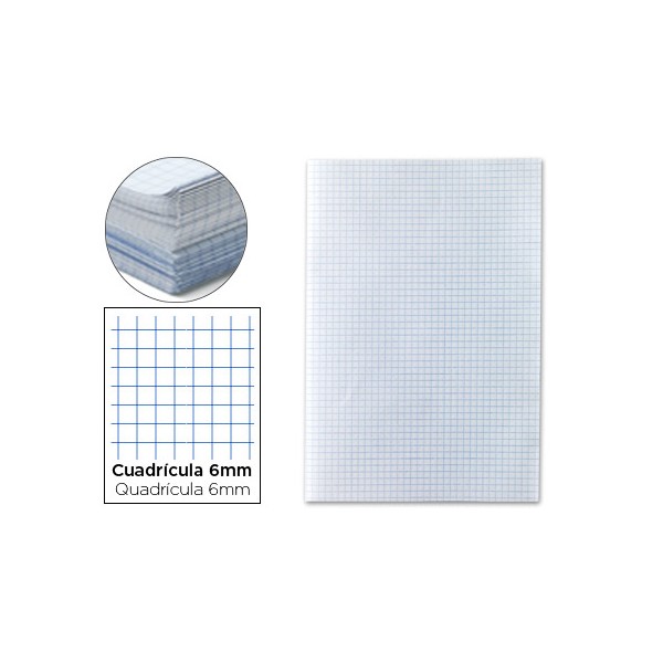Papel florete liderpapel cuadro 6mm 60g/m2 paquete de 250. Papel florete liderpapel cuadro 6mm 60g/m2 paquete de 250.